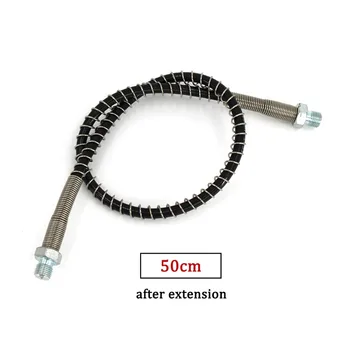 Paintball High Pressure Hose with Spring Wrapped 50cm Long for Pneumatics Equipment Air Refilling M10*1 x M10*1 Male Thread
Paintball High Pressure Hose with Spring Wrapped 50cm Long for Pneumatics Equipment Air Refilling M10*1 x M10*1 Male Thread