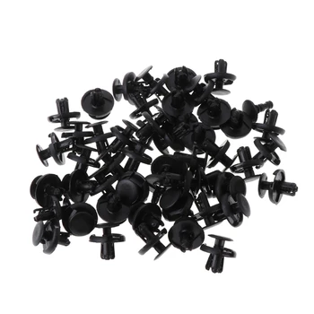 50 Pcs 7mm Hole Black Plastic Rivet Fastener Bumper Fender Push Clip For Suzuki Alto
50 Pcs 7mm Hole Black Plastic Rivet Fastener Bumper Fender Push Clip For Suzuki Alto