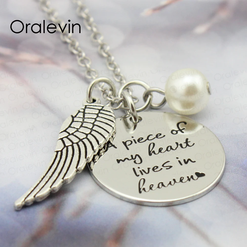 A PIECE OF MY HEART LIVES IN HEAVEN Animal Memorial Hand Stamped Memorial Pendant Charms Necklace Gift Jewelry 10Pcs/Lot,#LN297
A PIECE OF MY HEART LIVES IN HEAVEN Animal Memorial Hand Stamped Memorial Pendant Charms Necklace Gift Jewelry 10Pcs/Lot,#LN297