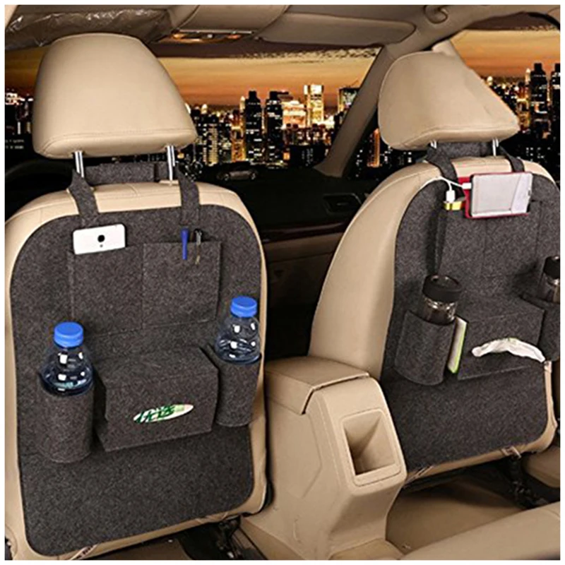 Car Backseat Organizer Woolen Felt Seat Pocket Protector Storage for Bottle Tissue Box Toys Trunk Organizer LB001
Car Backseat Organizer Woolen Felt Seat Pocket Protector Storage for Bottle Tissue Box Toys Trunk Organizer LB001