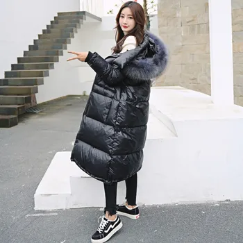 Ailegogo New Winter Women 90% White Duck Down Parkas Down Jacket Big Raccoon Fur Collar Coats Long Warm Casual Snow Outwear
Ailegogo New Winter Women 90% White Duck Down Parkas Down Jacket Big Raccoon Fur Collar Coats Long Warm Casual Snow Outwear