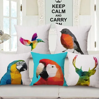 ZXZXOON Birds Parrot Cushion Cover Animal Lovely Square Cotton linen Bird throw pillow case cover for sofa home capa almofadas
ZXZXOON Birds Parrot Cushion Cover Animal Lovely Square Cotton linen Bird throw pillow case cover for sofa home capa almofadas