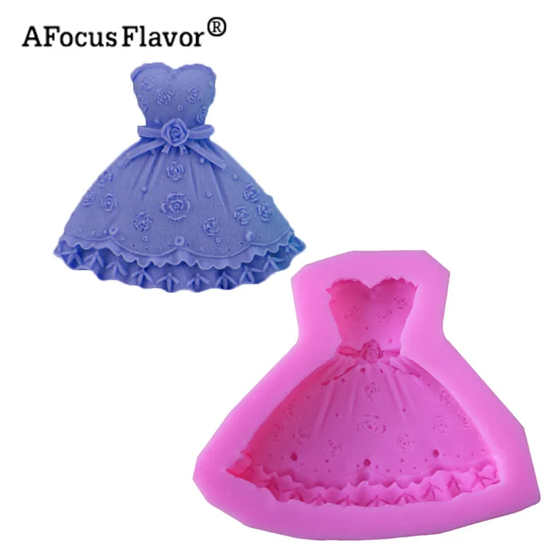 1 Pc Princess Dress 3d Shape Cake Mold Chocolate Silicone Mold Soap Fondant Cake Decoration Tools For Kitchen Baking Stencil
1 Pc Princess Dress 3d Shape Cake Mold Chocolate Silicone Mold Soap Fondant Cake Decoration Tools For Kitchen Baking Stencil