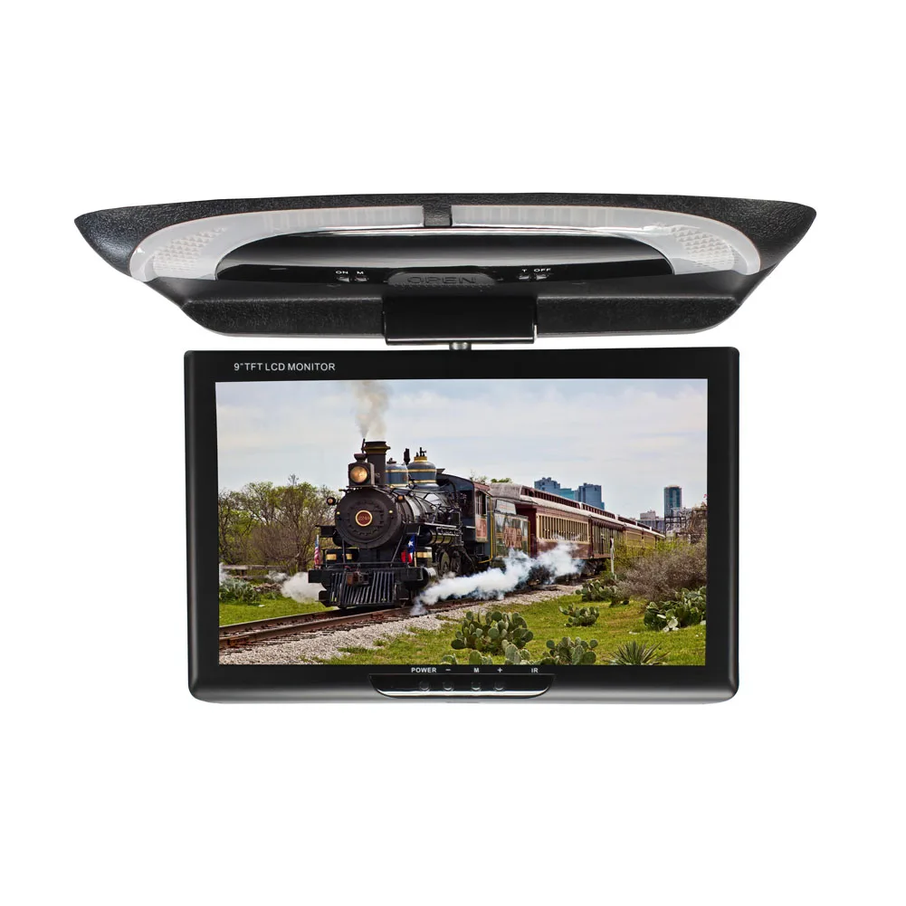 9 Inch Video Roof Mount Car Monitor ABS Display Dome Lights Flip Down Digital Screen DVD LCD Color Multimedia CD Player TFT
9 Inch Video Roof Mount Car Monitor ABS Display Dome Lights Flip Down Digital Screen DVD LCD Color Multimedia CD Player TFT