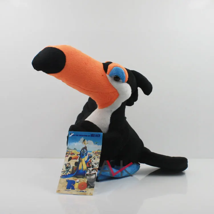 The Movie RIO 2 Rafael Plush Toy 18 cm Toucan Bird Stuffed Animal Soft Doll brinquedos children toy
The Movie RIO 2 Rafael Plush Toy 18 cm Toucan Bird Stuffed Animal Soft Doll brinquedos children toy