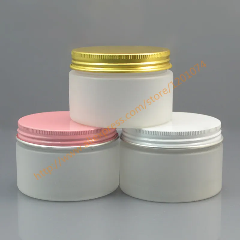 120g Clear frosted PET Storage Jar,120ml PET Airtight Plastic Food Container with gold/white/pink Aluminum Cap,thin base
120g Clear frosted PET Storage Jar,120ml PET Airtight Plastic Food Container with gold/white/pink Aluminum Cap,thin base