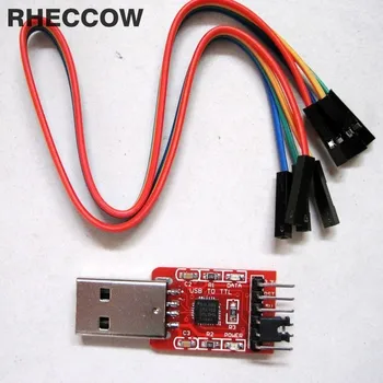 RHECCOW 5pcs/lot CP2102 serial converter USB 2.0 to TTL UART 6 PIN module + dupont Line
RHECCOW 5pcs/lot CP2102 serial converter USB 2.0 to TTL UART 6 PIN module + dupont Line