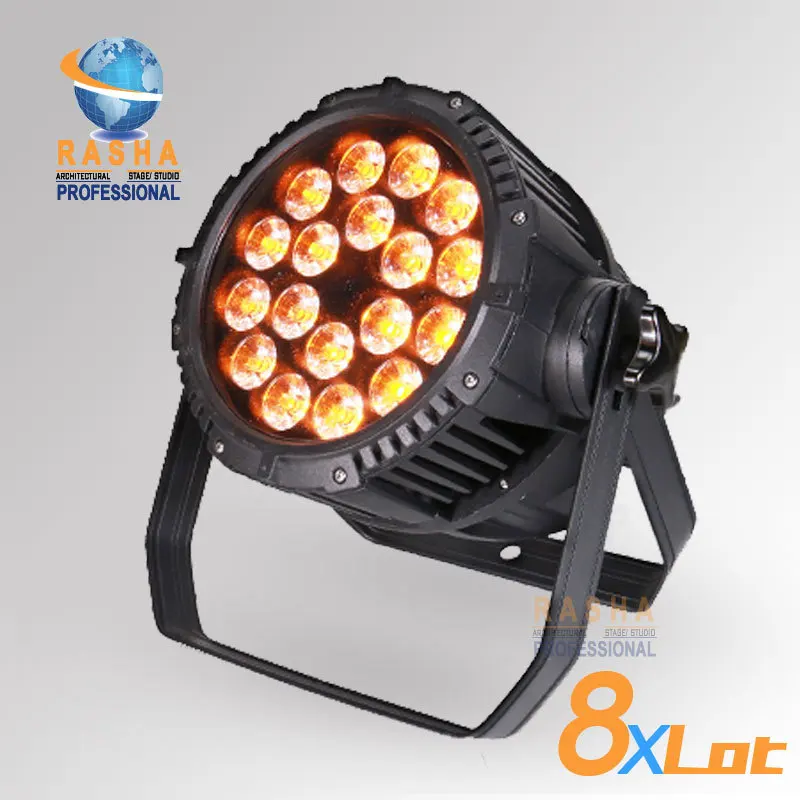 8X LOT Rasha Best Sell Waterproof 18pcs*10W 4in1RGBW LED Par Light,Outdoor Par Light For Stage Event Party Disco Club
8X LOT Rasha Best Sell Waterproof 18pcs*10W 4in1RGBW LED Par Light,Outdoor Par Light For Stage Event Party Disco Club