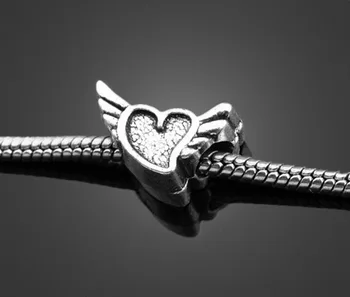 100pcs Antique Silver Wings Of Love Charms Pendants-DIY Jewelry Findings Necklace Bracelet Fashion Accessories 16.3mm X 10.9mm
100pcs Antique Silver Wings Of Love Charms Pendants-DIY Jewelry Findings Necklace Bracelet Fashion Accessories 16.3mm X 10.9mm