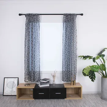 2pcs/Set Delicate Ice Crack Printing Yarn Curtain Elegant Tulle Window Voile Drape Valance Home Window Decor 130*200CM
2pcs/Set Delicate Ice Crack Printing Yarn Curtain Elegant Tulle Window Voile Drape Valance Home Window Decor 130*200CM