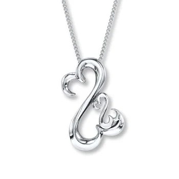 High quality 100% 925 sterling silver plain high polish valentines day gift new jane open heart necklace
High quality 100% 925 sterling silver plain high polish valentines day gift new jane open heart necklace