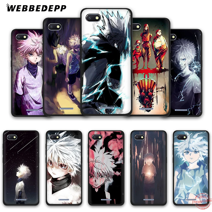 WEBBEDEPP мягкие чехлы с японским аниме Hunter X Для Redmi Note 8 7 6 5 Pro 4A 5A 6A 4X Plus S2 Go | Мобильные
