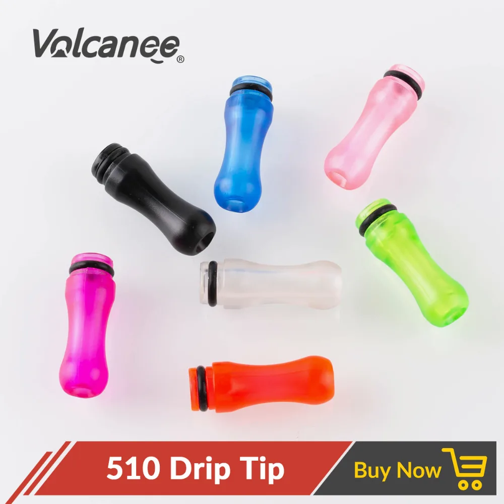 Volcanee Drip Tip 510 Plastic 25mm Round Mouthpiece Drip Vape for EGO RDA RTA Vape Atomizer E Cigarette (10pcs/lot )
Volcanee Drip Tip 510 Plastic 25mm Round Mouthpiece Drip Vape for EGO RDA RTA Vape Atomizer E Cigarette (10pcs/lot )