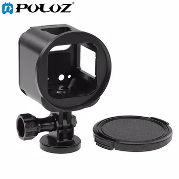 Housing Shell CNC Metal Protective Cage Kit with Metal Wrench & Lens Cap & Screw & Tripod Adapter for GoPro HERO4 Session
Housing Shell CNC Metal Protective Cage Kit with Metal Wrench & Lens Cap & Screw & Tripod Adapter for GoPro HERO4 Session