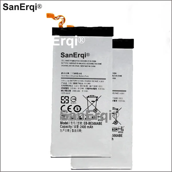 EB-BE500ABE 2400mAh Mobile Phone Replacement Strong Endurance Battery For Samsung GALAXY E5 E500 E500H E500F SM-E500 battery
EB-BE500ABE 2400mAh Mobile Phone Replacement Strong Endurance Battery For Samsung GALAXY E5 E500 E500H E500F SM-E500 battery