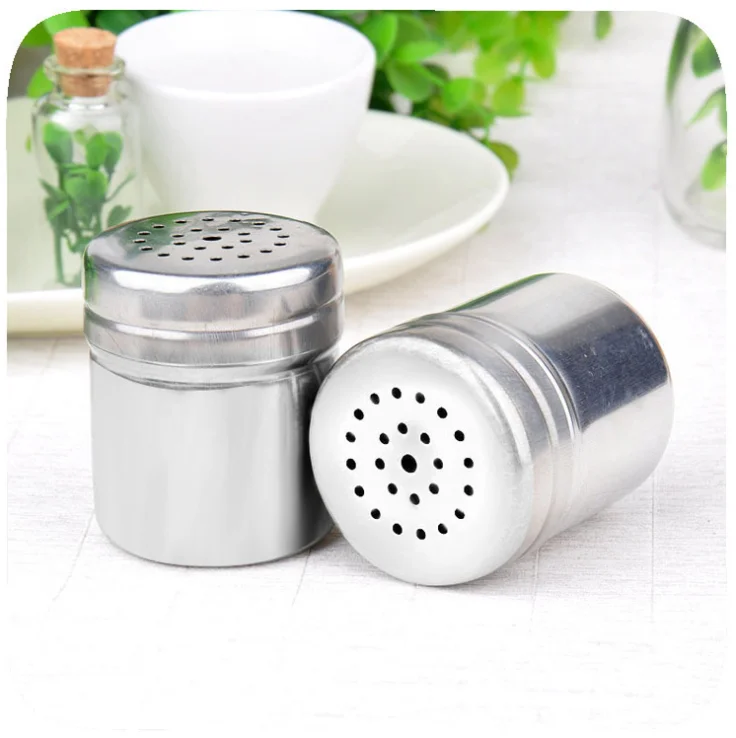 Stainless Steel Kitchen Tool Spice Jar Home Pepper Shaker Outdoor Barbecue Pepper Spice Container Metal Cruet For Seasoning Tool
Stainless Steel Kitchen Tool Spice Jar Home Pepper Shaker Outdoor Barbecue Pepper Spice Container Metal Cruet For Seasoning Tool