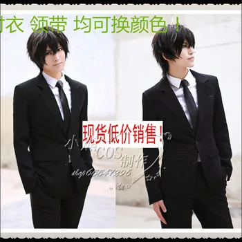 High Quality Anime PSYCHO-PASS Cartoon COS Constume Universal Black Suit for Men Adult Free Shipping Coat+Shirt+Pants+Tie
High Quality Anime PSYCHO-PASS Cartoon COS Constume Universal Black Suit for Men Adult Free Shipping Coat+Shirt+Pants+Tie