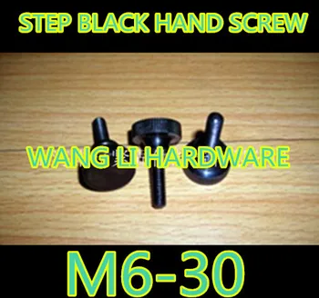 20 Pcs/Lot High Quality M6*30 Black Step Hand Thumb Screw /Round Head Knurling Hand Twist Screw/Hand Tighten Screws
20 Pcs/Lot High Quality M6*30 Black Step Hand Thumb Screw /Round Head Knurling Hand Twist Screw/Hand Tighten Screws