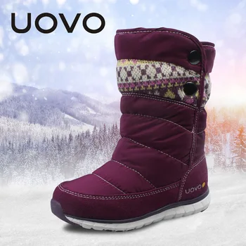 UOVO 2019 Winter Girls Boots, Splash proof Girls Winter Boots,Nonslip Girls Shoes Thermal Kids Boots For Girls,Purple/Rose/Black
UOVO 2019 Winter Girls Boots, Splash proof Girls Winter Boots,Nonslip Girls Shoes Thermal Kids Boots For Girls,Purple/Rose/Black