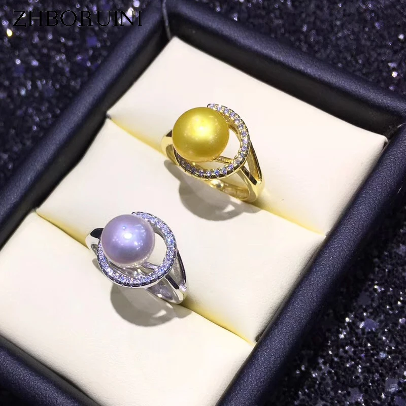 ZHBORUINI Statement Pearl Ring Jewelry 925 Sterling Silver For Women Natural Freshwater Pearl Moon Zircon Big Rings Wholesale
ZHBORUINI Statement Pearl Ring Jewelry 925 Sterling Silver For Women Natural Freshwater Pearl Moon Zircon Big Rings Wholesale