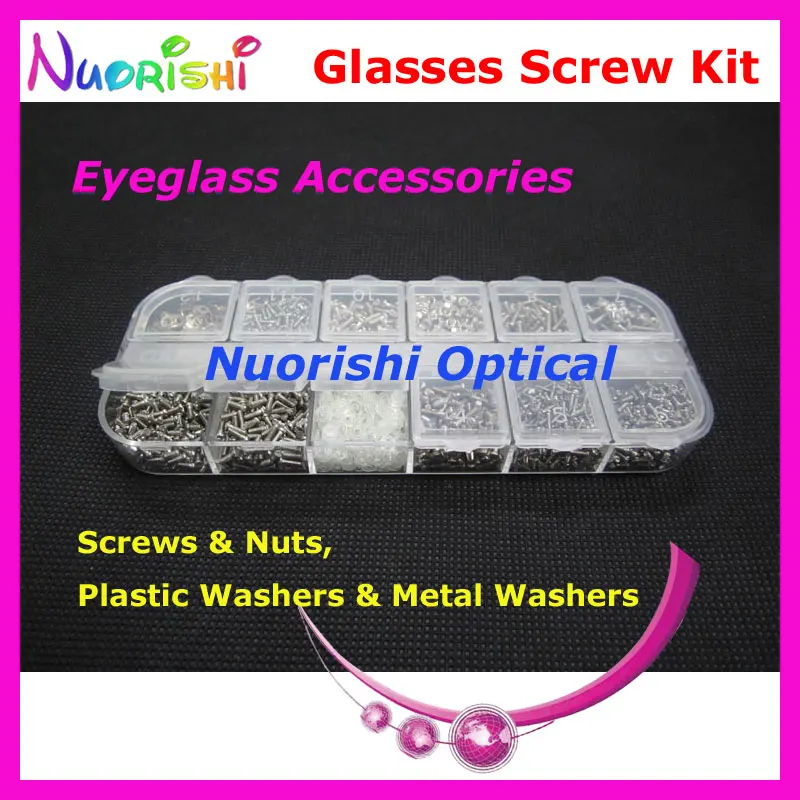 HBS12 12 Kinds Glasses Sunglass Screws Accessories Washers Nuts Box Case Set Kit Repair Tool Free Shipping
HBS12 12 Kinds Glasses Sunglass Screws Accessories Washers Nuts Box Case Set Kit Repair Tool Free Shipping