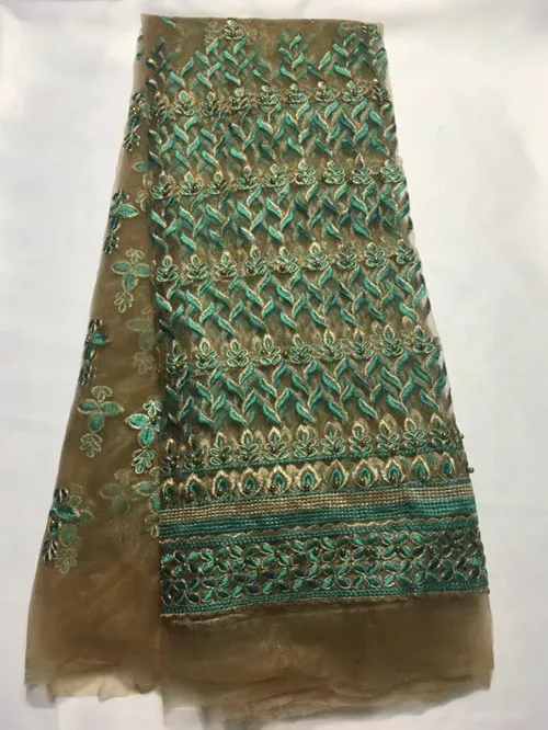 Hot selling high quality african cord lace guipure fabric with stones and beads french net for dress YJ08 | Дом и сад
