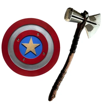 1:1 Thor Axe Hammer Captain America Shield Cosplay Weapons Movie Role Playing Thor Thunder Hammer Axe Stormbreaker Figure Mod
1:1 Thor Axe Hammer Captain America Shield Cosplay Weapons Movie Role Playing Thor Thunder Hammer Axe Stormbreaker Figure Mod