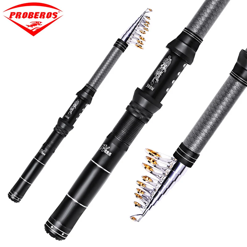 PROBEROS Short Hand Fishing Lure Spinning Rod High Carbon Saltwater Telescopic Boat Fishing Rod Baitcasting Ice Fish Cast Pole
PROBEROS Short Hand Fishing Lure Spinning Rod High Carbon Saltwater Telescopic Boat Fishing Rod Baitcasting Ice Fish Cast Pole
