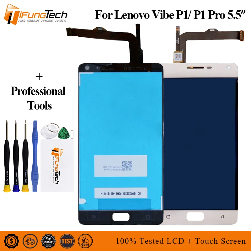 For Lenovo Vibe P1 Turbo LCD Display And Touch Screen Assembly With Tools And Adhesive For Lenovo Vibe P1 Pro Phone
For Lenovo Vibe P1 Turbo LCD Display And Touch Screen Assembly With Tools And Adhesive For Lenovo Vibe P1 Pro Phone