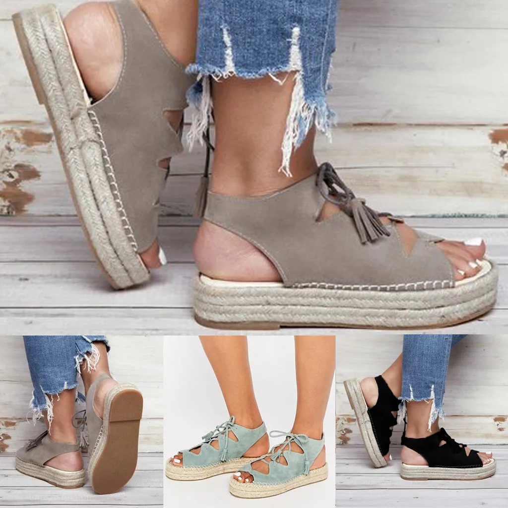 Women's Sandals Wedge Open Toe Shoes Ankle Cross-Strap Fish Mouth Sandals Ladies Fashion Summer Casual Shoes Size 35-43 C#
Women's Sandals Wedge Open Toe Shoes Ankle Cross-Strap Fish Mouth Sandals Ladies Fashion Summer Casual Shoes Size 35-43 C#