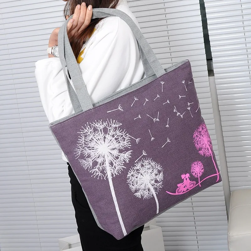 New Cartoon Plant Printed Beach Zipper Bag Canvas Large Totes Shopping Handbags Women Shoulder Bags
New Cartoon Plant Printed Beach Zipper Bag Canvas Large Totes Shopping Handbags Women Shoulder Bags
