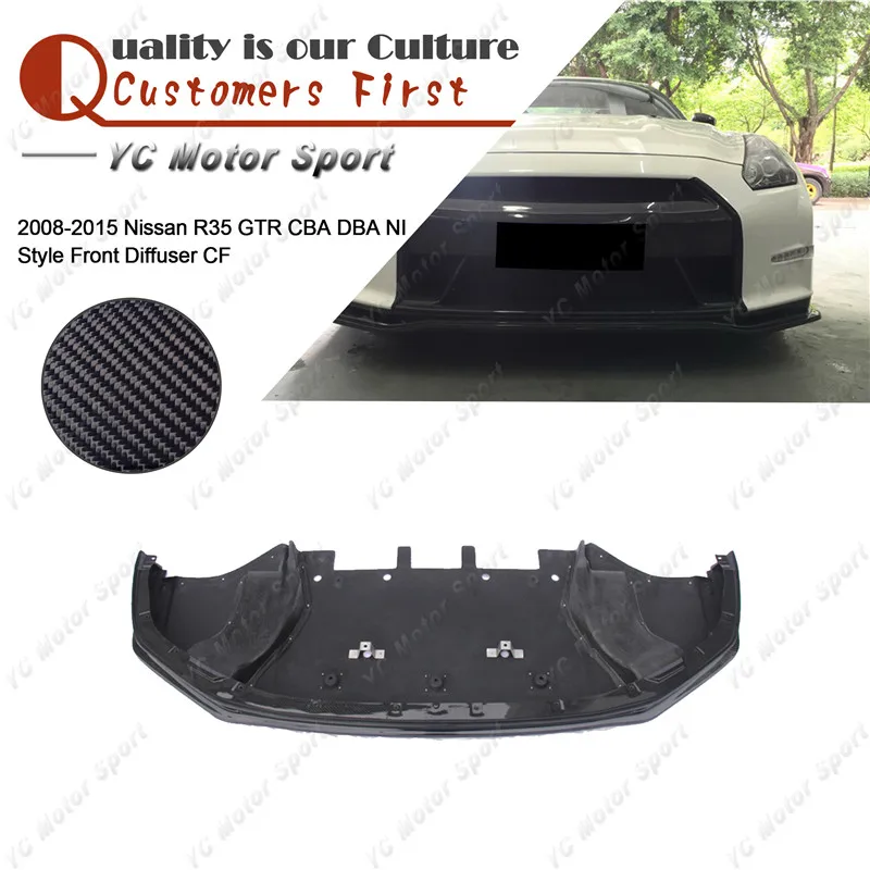 Car Accessories Carbon Fiber NI Style Front Lip with Diffuser Fit For 2008-2015 R35 GTR CBA DBA Front Diffuser
Car Accessories Carbon Fiber NI Style Front Lip with Diffuser Fit For 2008-2015 R35 GTR CBA DBA Front Diffuser