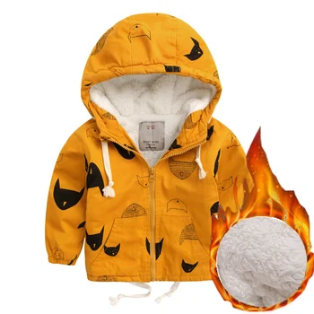 Soft Fleece Winter Jackets For Boys Coats Children's Clothing 1-7Yrs Hooded Warm Thick Boy Outerwear Windbreaker Cute Boy Coats
Soft Fleece Winter Jackets For Boys Coats Children's Clothing 1-7Yrs Hooded Warm Thick Boy Outerwear Windbreaker Cute Boy Coats