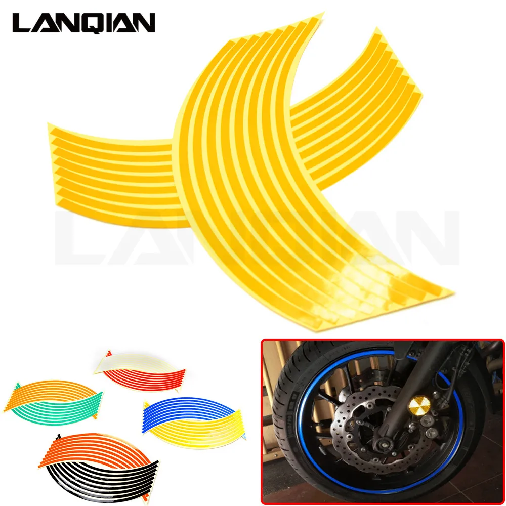 Hot Motorcycle Wheel Sticker Reflective Decals Rim Tape Car/bicycle For Honda CBF1000 CF750 VFR750 VFR800 VTR1000F XMAX TMAX ECX
Hot Motorcycle Wheel Sticker Reflective Decals Rim Tape Car/bicycle For Honda CBF1000 CF750 VFR750 VFR800 VTR1000F XMAX TMAX ECX
