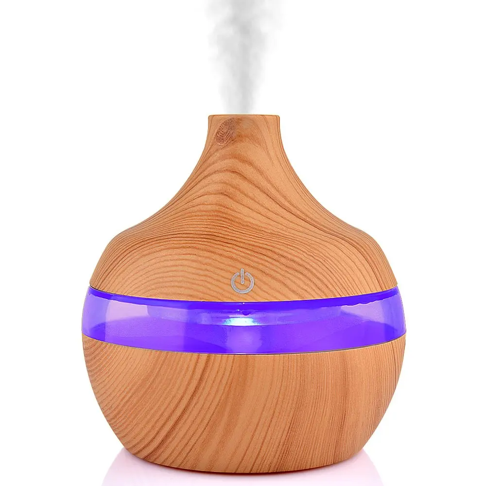 Essential Oil Diffuser 300ml Wood Grain Aroma Diffuser Cool Mist Humidifier with 7 LED Colors Aromatherapy Oil Diffuser for Home
Essential Oil Diffuser 300ml Wood Grain Aroma Diffuser Cool Mist Humidifier with 7 LED Colors Aromatherapy Oil Diffuser for Home