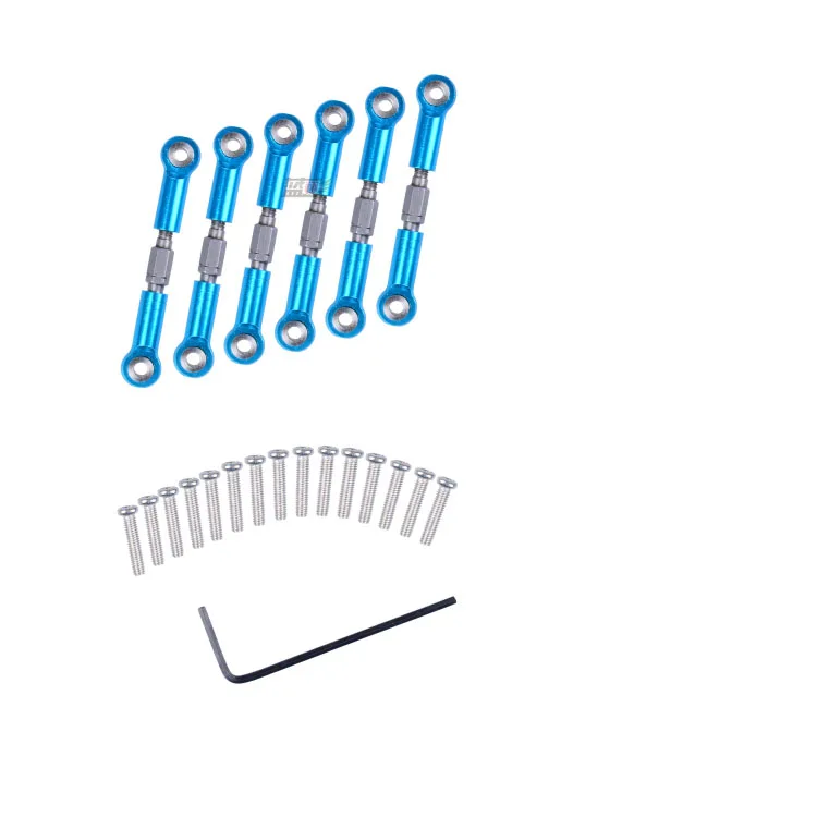 Wltoys A959 A969 A979 A959-B A969-B A979-B K929-B 1/18 RC Запчасти для автомобиля обновленный металлический Регулируемый Тяговый стержень
Wltoys A959 A969 A979 A959-B A969-B A979-B K929-B 1/18 RC Запчасти для автомобиля обновленный металлический Регулируемый Тяговый стержень