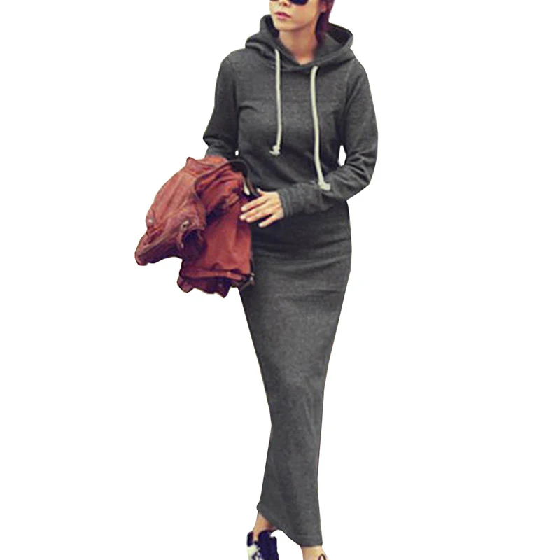 Autumn Women Slim Hoodie Dress Pocket Pullover Long Sleeve Casual Hoodies Women Clothing Tracksuit Hoodies Sweatshirt
Autumn Women Slim Hoodie Dress Pocket Pullover Long Sleeve Casual Hoodies Women Clothing Tracksuit Hoodies Sweatshirt
