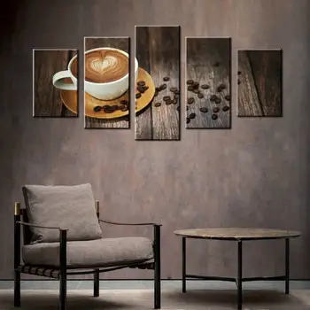 Brown Coffee With Heart Pattern In White Cup Wall Art Painting Print Canvas Food Red Rose Picture For Home Decor Gift Drop Ship
Brown Coffee With Heart Pattern In White Cup Wall Art Painting Print Canvas Food Red Rose Picture For Home Decor Gift Drop Ship