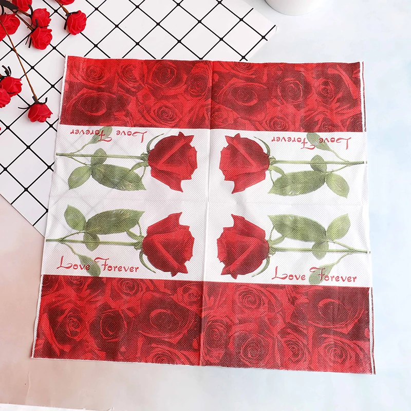 20Pcs/pack Bloosm Rose Floral Flower Theme Paper Napkins Tissue Napkins Decoupage Decoration Festive Party Supplies
20Pcs/pack Bloosm Rose Floral Flower Theme Paper Napkins Tissue Napkins Decoupage Decoration Festive Party Supplies