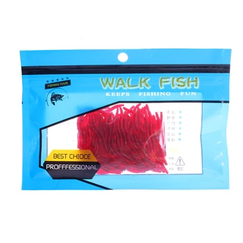 100PCS/Lot 3.5cm 0.2g Simulation Earthworm red Worms Artificial Fishing Lure Tackle Soft Bait Lifelike Fish Smell Lure
100PCS/Lot 3.5cm 0.2g Simulation Earthworm red Worms Artificial Fishing Lure Tackle Soft Bait Lifelike Fish Smell Lure