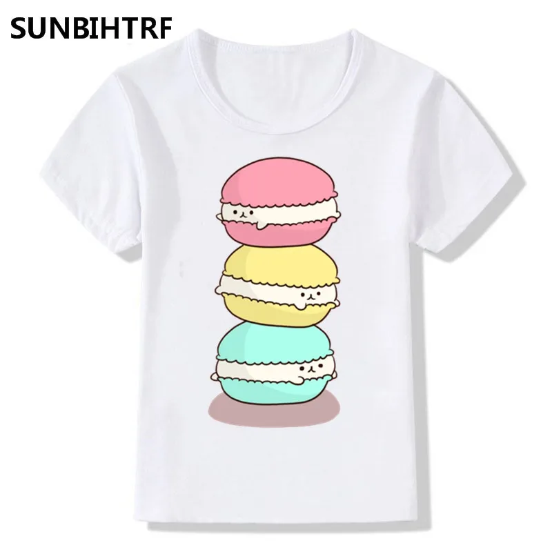 Cute Macaroon Cartoon Design Funny Children's T-Shirts Kids Casual Clothes Toddler Tops Came Short Sleeve Tee For Big Boys Girls
Cute Macaroon Cartoon Design Funny Children's T-Shirts Kids Casual Clothes Toddler Tops Came Short Sleeve Tee For Big Boys Girls