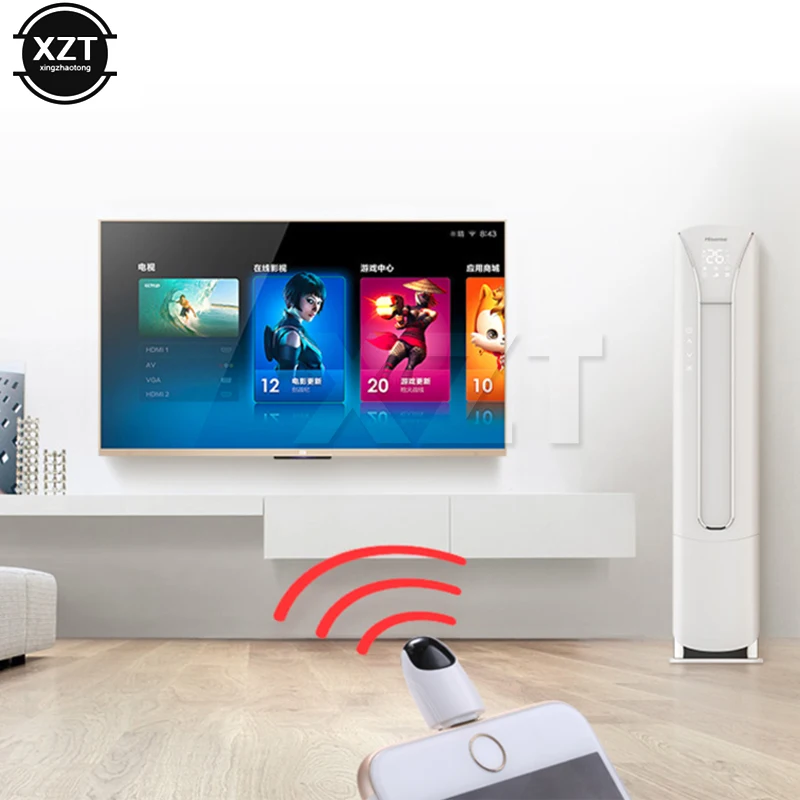 Neweset Infrared Remote Control Extender Smartphone Universal RC Micro USB for Android for TV STB Air Conditioner Projector
Neweset Infrared Remote Control Extender Smartphone Universal RC Micro USB for Android for TV STB Air Conditioner Projector
