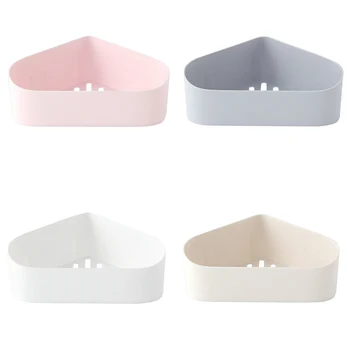Bathroom Storage Rack Non-drill Wall Mounted Triangular Storage Stand for Home Use HG99
Bathroom Storage Rack Non-drill Wall Mounted Triangular Storage Stand for Home Use HG99