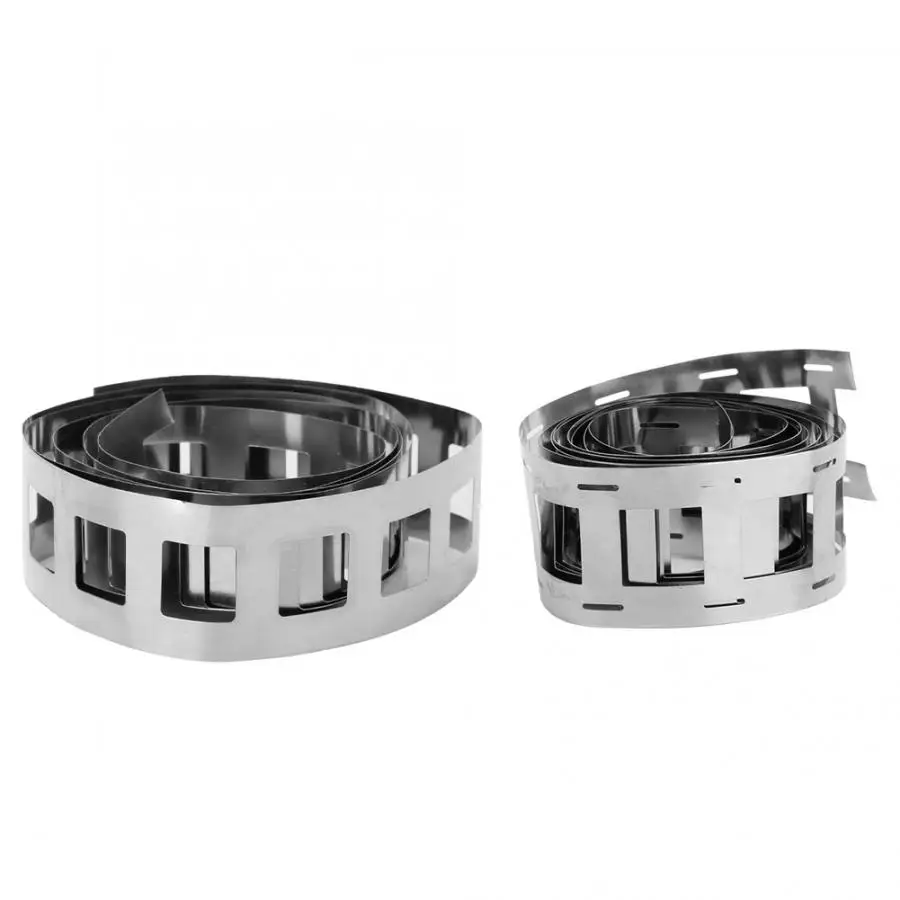1M Battery Spot Welding Nickel Sheet 2P 0.12*27mm Nickel-plated Steel Strip Belt for Ni-MH Battery Lithium Battery Power Tools
1M Battery Spot Welding Nickel Sheet 2P 0.12*27mm Nickel-plated Steel Strip Belt for Ni-MH Battery Lithium Battery Power Tools
