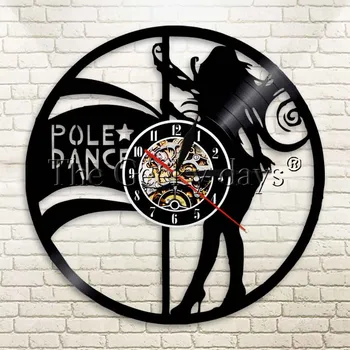 1Piece Pole Dance Vinyl Record Clock Female Strippers Wall Clock Sexy Female Dancers Modern Wall Art Decor
1Piece Pole Dance Vinyl Record Clock Female Strippers Wall Clock Sexy Female Dancers Modern Wall Art Decor