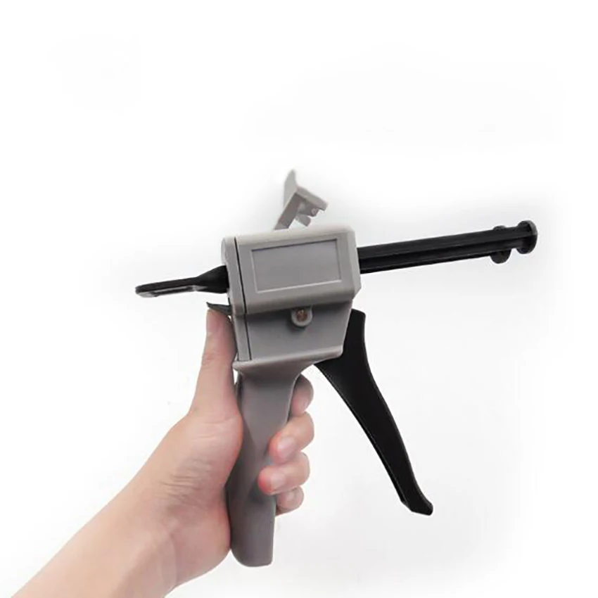 50ML Epoxy Sealant Glue Gun Silica Gel Component Glue Guns Applicator Glue Adhensive Squeeze 1:1 2:1 Two-Component Adhesive Gun
50ML Epoxy Sealant Glue Gun Silica Gel Component Glue Guns Applicator Glue Adhensive Squeeze 1:1 2:1 Two-Component Adhesive Gun