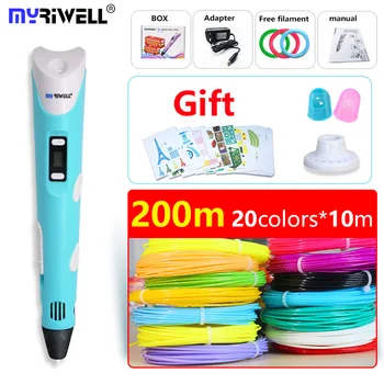 myriwell pen 3d pen 3d pens and 200m safety filament 3d print pen Inspire creativity model Drawing Tools 2018 Christmas present
myriwell pen 3d pen 3d pens and 200m safety filament 3d print pen Inspire creativity model Drawing Tools 2018 Christmas present