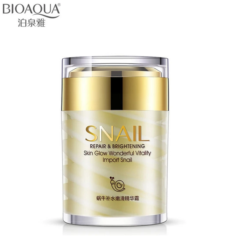 

BIOAQUA High Quality Snail Essence Cream Deep Hydrating Face Cream Moisturizer Nourishing Repair Acne Treatment Anti Wrinkle