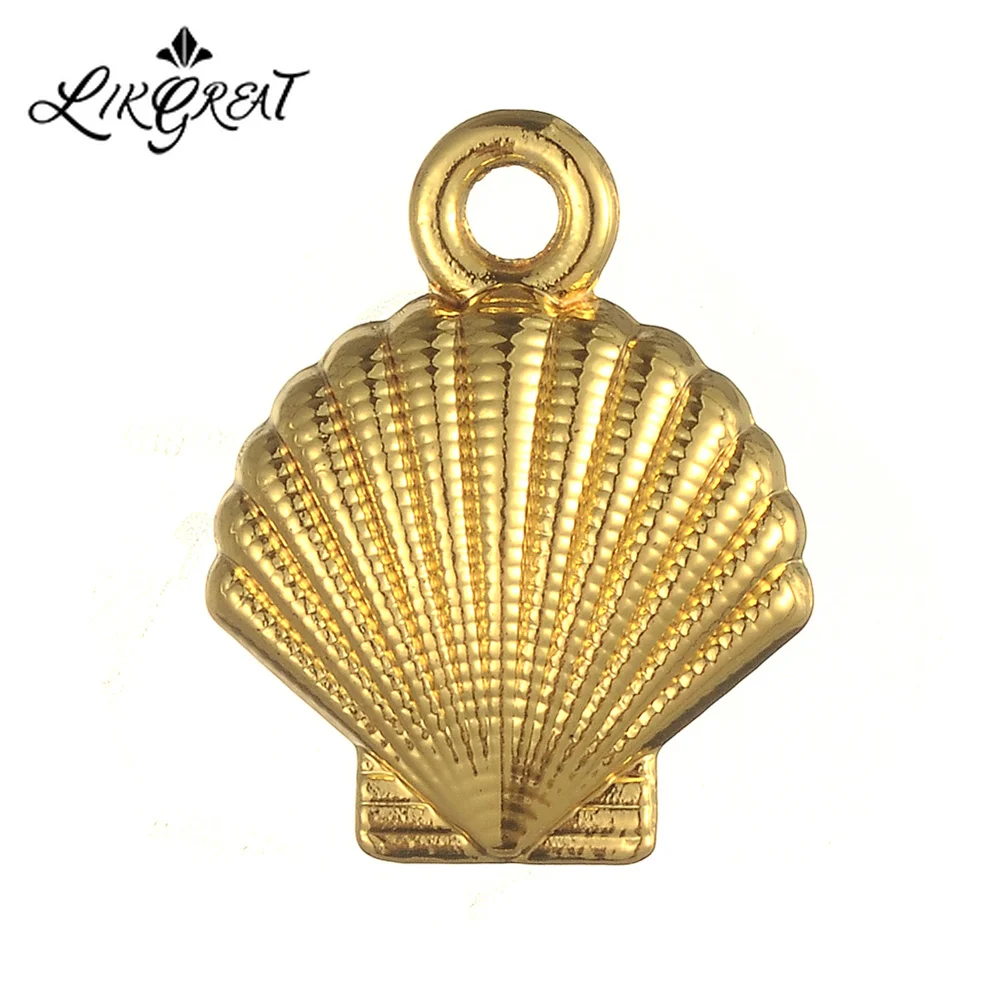 LIKGREAT Sea Shell Charm Nautical Life Beach Charm Pendant Fit Bracelet Necklace Making Silver Gold Color Jewelry Accessories
LIKGREAT Sea Shell Charm Nautical Life Beach Charm Pendant Fit Bracelet Necklace Making Silver Gold Color Jewelry Accessories