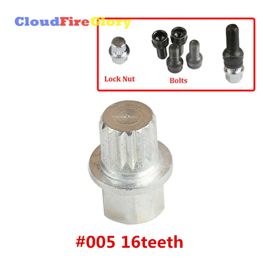 For Volkswagen Golf Je tta Passat Touran For Audi A4 A6 A8 TT Anti-theft Wheel Bolt Lock Nut Key Adapter #5 16 teeth 8D0601139F
For Volkswagen Golf Je tta Passat Touran For Audi A4 A6 A8 TT Anti-theft Wheel Bolt Lock Nut Key Adapter #5 16 teeth 8D0601139F